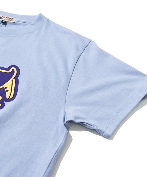 Duckster(ダックスター)の「Duckster/ダックスター 18/-度詰め天竺 レギュラーフィット S/STEE(ロゴ)(Tシャツ/カットソー・メンズ・ホワイト/コーラルピンク/ブラック/ラベンダー・LARGE/X-LARGE/MEDIUM)」の9枚目の写真
