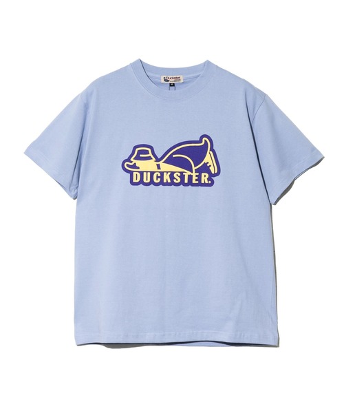Duckster(ダックスター)の「Duckster/ダックスター 18/-度詰め天竺 レギュラーフィット S/STEE(ロゴ)(Tシャツ/カットソー・メンズ・ホワイト/コーラルピンク/ブラック/ラベンダー・LARGE/X-LARGE/MEDIUM)」の6枚目の写真