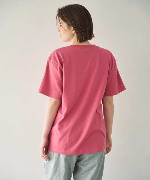 Duckster(ダックスター)の「Duckster/ダックスター 18/-度詰め天竺 レギュラーフィット S/STEE(ロゴ)(Tシャツ/カットソー・メンズ・ホワイト/コーラルピンク/ブラック/ラベンダー・LARGE/X-LARGE/MEDIUM)」の14枚目の写真