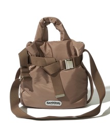 OUTDOOR PRODUCTS（アウトドアプロダクツ）の「【OUTDOOR PRODUCTS / アウトドアプロダクツ】2way Belt Tote 巾着型 ベルトデザイン トートバッグ（トートバッグ）」