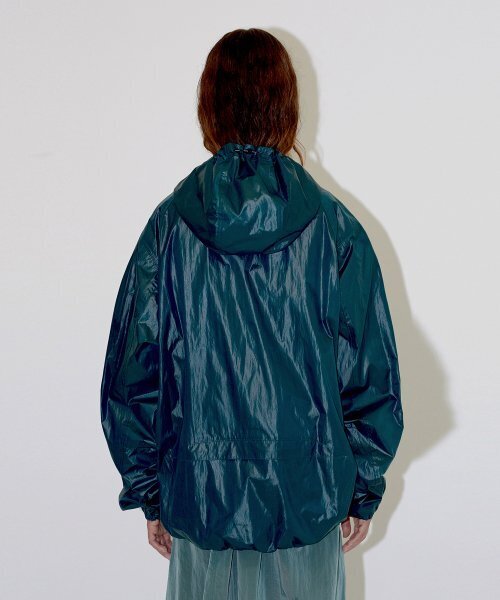 DIAGONAL(ダイアゴナル)の「TWO WAY HOODIE JUMPER (green)(ナイロンジャケット・レディース・その他・FREE)」の3枚目の写真