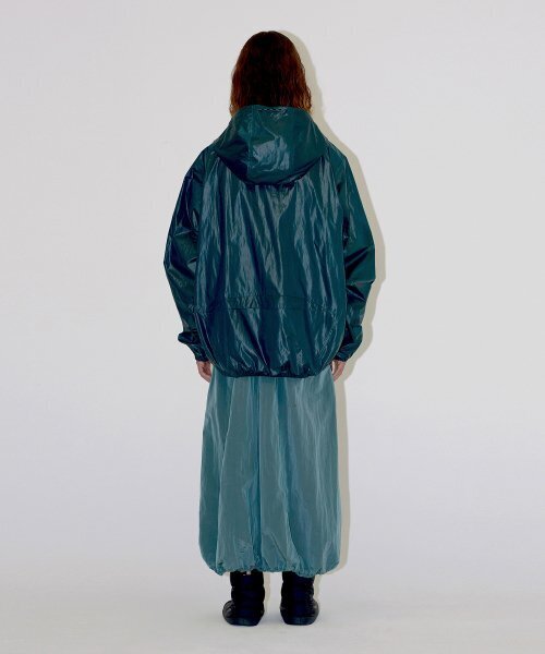 DIAGONAL(ダイアゴナル)の「TWO WAY HOODIE JUMPER (green)(ナイロンジャケット・レディース・その他・FREE)」の7枚目の写真