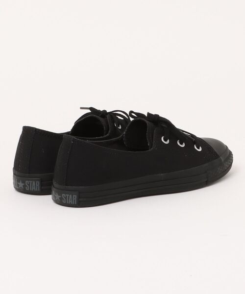 CONVERSE(コンバース)の「converse コンバース ALL STAR LP PUMPS OX レディースシューズ バレエスニーカー(オールスターLPパンプスOX)(バレエシューズ・レディース・ブラック×ブラック・25.0cm/24.5cm/24.0cm/23.5cm/23.0cm/22.5cm)」の2枚目の写真