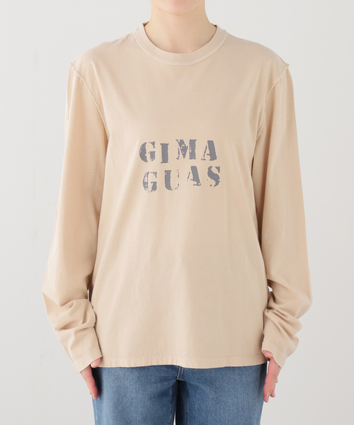 Gimaguas(ギマガス)の「Gimaguas / ギマガス GIMA LS T-SHIRT(Tシャツ/カットソー・レディース・ベージュ・SMALL/X-SMALL)」の7枚目の写真