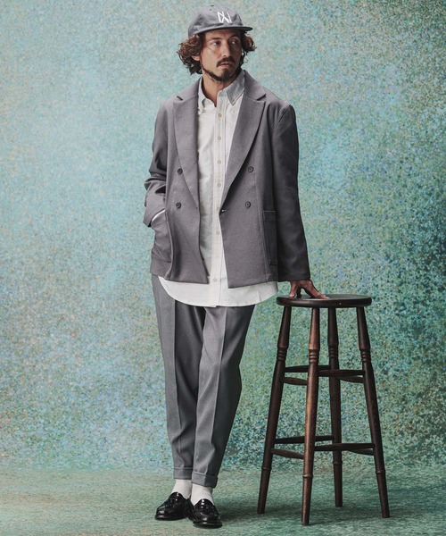 THEOREM(セオレム)の「mp14976- Turn ups Sta-Pre Tapered Pants ダブルテーパードパンツ(TRM-P002A)(その他パンツ・メンズ・グレー/ネイビー/ブラウン/ベージュ/ブラック・XL/L/M/S)」の10枚目の写真