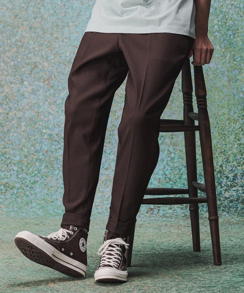 THEOREM(セオレム)の「mp14976- Turn ups Sta-Pre Tapered Pants ダブルテーパードパンツ(TRM-P002A)(その他パンツ・メンズ・グレー/ネイビー/ブラウン/ベージュ/ブラック・XL/L/M/S)」の21枚目の写真