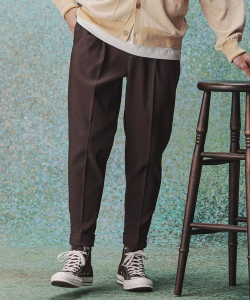 THEOREM(セオレム)の「mp14976- Turn ups Sta-Pre Tapered Pants ダブルテーパードパンツ(TRM-P002A)(その他パンツ・メンズ・グレー/ネイビー/ブラウン/ベージュ/ブラック・XL/L/M/S)」の22枚目の写真