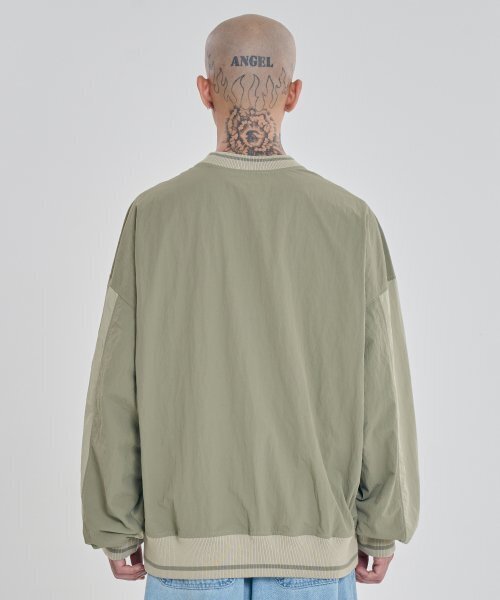AJOBYAJO（アジョバイアジョ）の「[PBA] Total Logo Nylon Sweatshirt [BEIGE]（スウェット・レディース・その他・L/XL）」の9枚目の写真