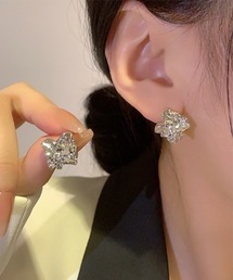 ストーンモチーフペアピアス/レディース/両耳用(LEY)