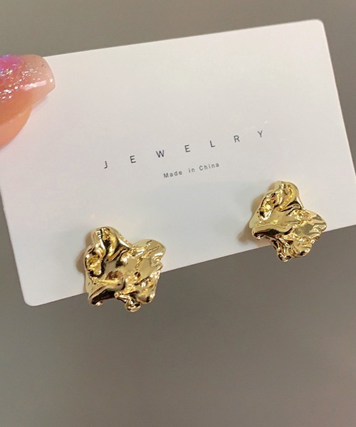 VIBGYOR（ヴィブジョー）の「ストーンモチーフペアピアス/レディース/両耳用(LEY)（ピアス（両耳用）・レディース・シルバー/ゴールド・FREE）」の10枚目の写真