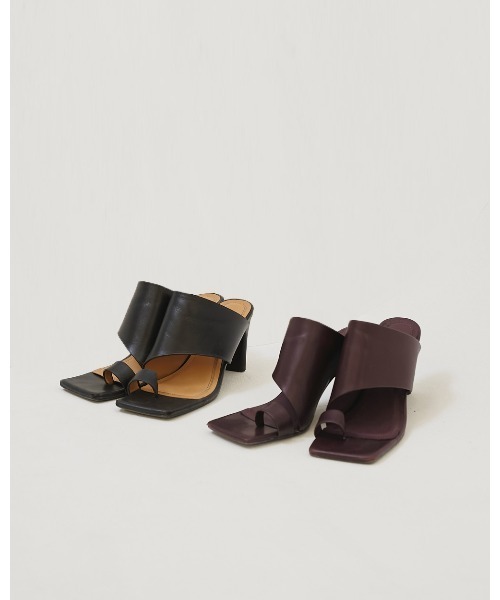 Square Leather Sandals（サンダル）｜TODAYFUL（トゥデイフル）の
