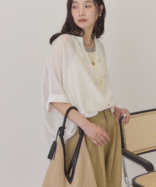 ミサ吉様 スキッパービックシャツ スキッパーBIGシャツ | mystic(ミスティック)レディース | PAL CLOSET