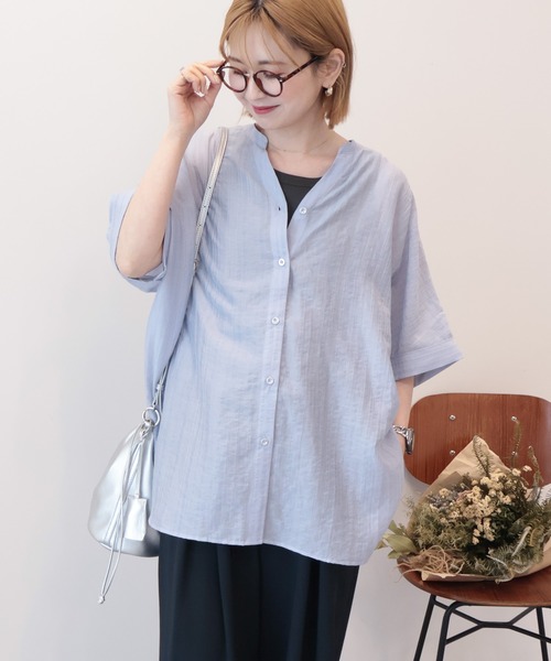 ミサ吉様 スキッパービックシャツ スキッパードルマンビッグシャツ（シャツ/ブラウス）｜AMERICAN HOLIC