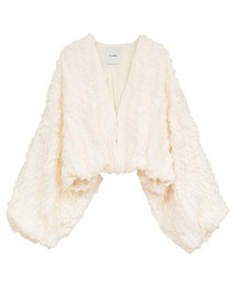 CLANE(�N���l)��CLANE/�N���l/TOP STITCHED FRILL BOLERO(�J�[�f�B�K��/�{����)