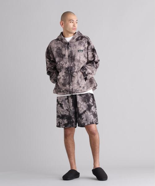 MANASTASH(マナスタッシュ)の「MANASTASH/マナスタッシュ TIE DYE CHILLIWACK SHORTS(その他パンツ・メンズ・ネイビー/ブラック・L/M/XL/S)」の3枚目の写真
