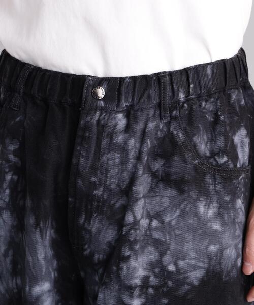 MANASTASH(マナスタッシュ)の「MANASTASH/マナスタッシュ TIE DYE CHILLIWACK SHORTS(その他パンツ・メンズ・ネイビー/ブラック・L/M/XL/S)」の8枚目の写真
