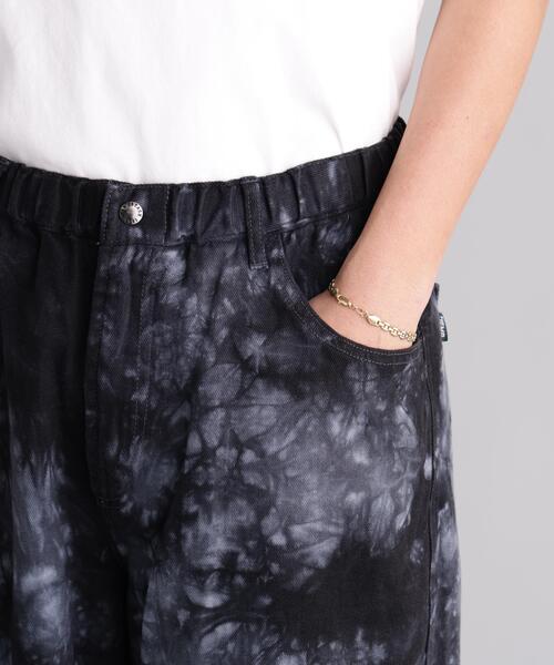 MANASTASH(マナスタッシュ)の「MANASTASH/マナスタッシュ TIE DYE CHILLIWACK SHORTS(その他パンツ・メンズ・ネイビー/ブラック・L/M/XL/S)」の9枚目の写真