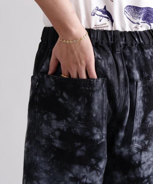 MANASTASH(マナスタッシュ)の「MANASTASH/マナスタッシュ TIE DYE CHILLIWACK SHORTS(その他パンツ・メンズ・ネイビー/ブラック・L/M/XL/S)」の12枚目の写真