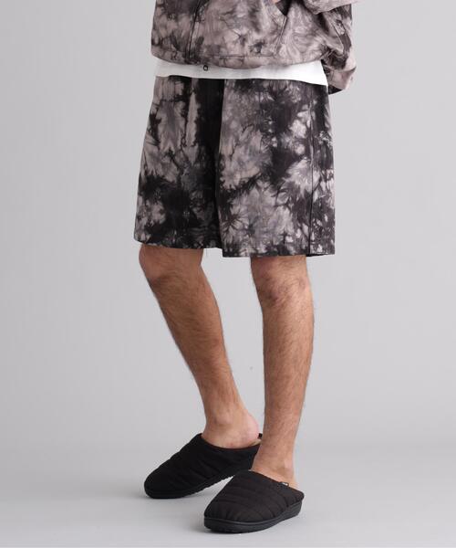 MANASTASH(マナスタッシュ)の「MANASTASH/マナスタッシュ TIE DYE CHILLIWACK SHORTS(その他パンツ・メンズ・ネイビー/ブラック・L/M/XL/S)」の2枚目の写真