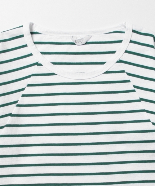 Kvivit（キーヴィット）の「kvivit  / ボーダー7分袖 Tシャツ（Tシャツ/カットソー・レディース・ネイビー/ホワイト・ONE SIZE）」の10枚目の写真