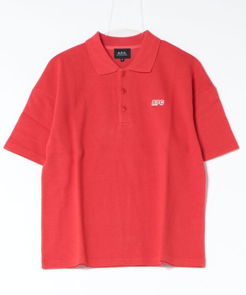 A.P.C.(アーペーセー)の「POLO MEENA2.0(ポロシャツ・メンズ・ダークネイビー/レッド/ブラック/ブルー・S/M/L/XS)」の4枚目の写真