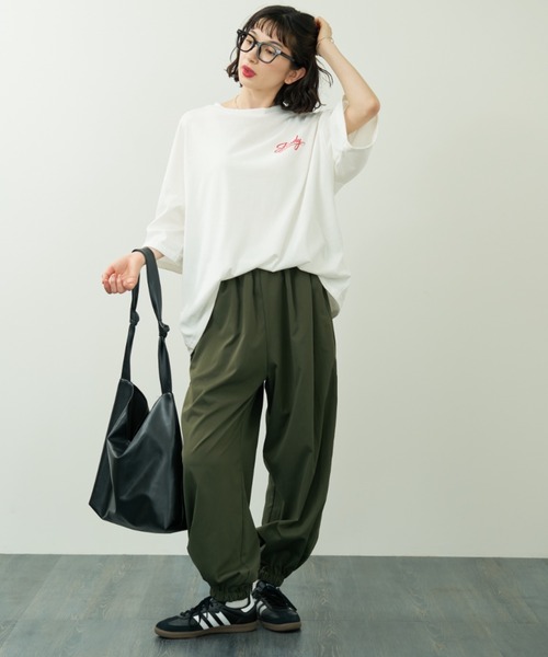 A.D.C.L.(エーディーシーエル)の「バルーンシルエット イージーパンツ(その他パンツ・レディース・カーキ/ブラック・L/M)」の16枚目の写真