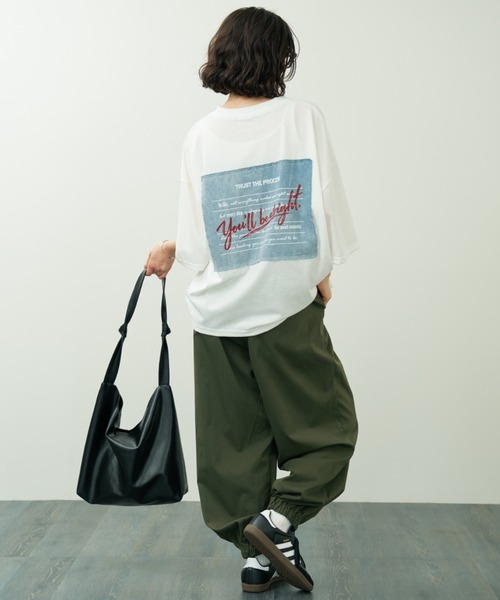 A.D.C.L.(エーディーシーエル)の「バルーンシルエット イージーパンツ(その他パンツ・レディース・カーキ/ブラック・L/M)」の8枚目の写真