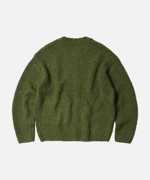 FRIZMWORKS(フリズムワークス)の「ALPACA BOUCLE KNIT _ OLIVE(ニット/セーター・レディース・その他・LARGE/MEDIUM/X-LARGE/SMALL)」の2枚目の写真