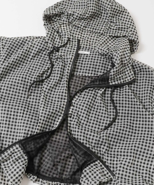 URBAN RESEARCH（アーバンリサーチ）の「シアーバルーンブルゾン（ブルゾン・レディース・チェック/ミント・FREE）」の8枚目の写真