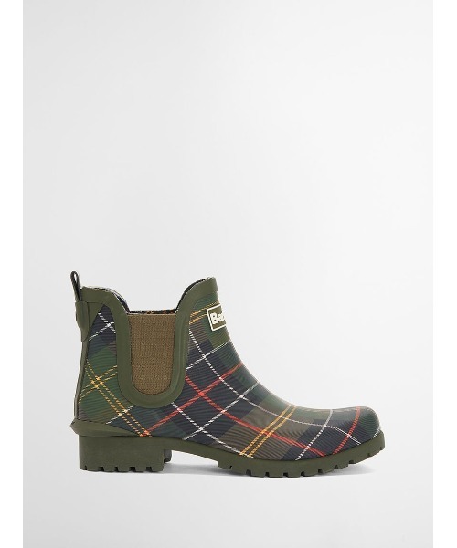 Barbour（バブアー）の「Wilton サイドゴア レインブーツ（レディース）（レインシューズ・レディース・ブラック/ネイビー・3/4/5）」の4枚目の写真