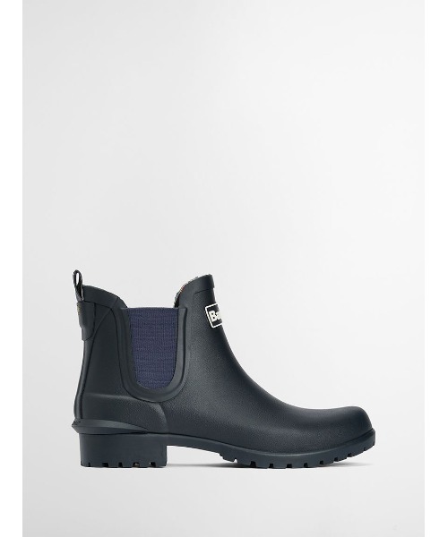 Barbour（バブアー）の「Wilton サイドゴア レインブーツ（レディース）（レインシューズ・レディース・ブラック/ネイビー・3/4/5）」の9枚目の写真