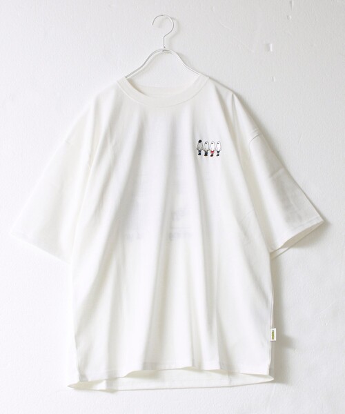FREDY MAC(フレディーマック)の「【FREDYMAC/フレディマック】度詰め天竺オバケ刺繍TEE(Tシャツ/カットソー・メンズ・アイボリー/ホワイト・L/M)」の10枚目の写真