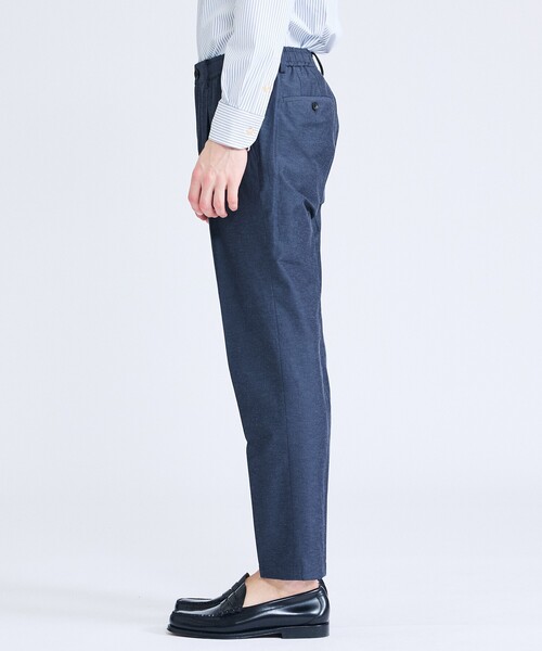 ABAHOUSE(アバハウス)の「【セットアップ対応】スーパーストレッチ リネンイージースラックス(スラックス・メンズ・ライトブラウン/ネイビー・44/46/48/50)」の5枚目の写真