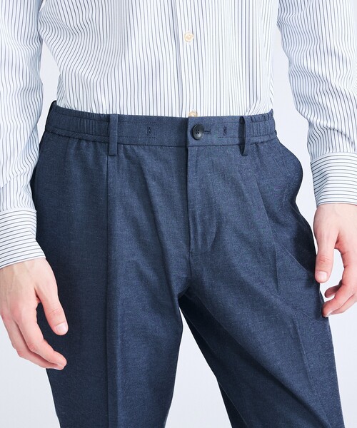 ABAHOUSE(アバハウス)の「【セットアップ対応】スーパーストレッチ リネンイージースラックス(スラックス・メンズ・ライトブラウン/ネイビー・44/46/48/50)」の10枚目の写真