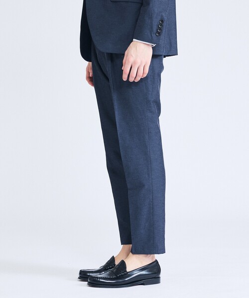 ABAHOUSE(アバハウス)の「【セットアップ対応】スーパーストレッチ リネンイージースラックス(スラックス・メンズ・ライトブラウン/ネイビー・44/46/48/50)」の22枚目の写真