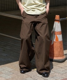 Perushu（ペルーシュ）の「WIDE STRAIGHT STUDS WORK PANTS／ワイドストレートスタッズワークパンツ（その他パンツ）」