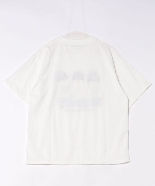 Right-on(ライトオン)の「HONEYSUCKLE ROSE(ハニーサックルローズ)おばけプリントビッグT(Tシャツ/カットソー・レディース・ホワイト/ダークグレー・L/M)」の21枚目の写真