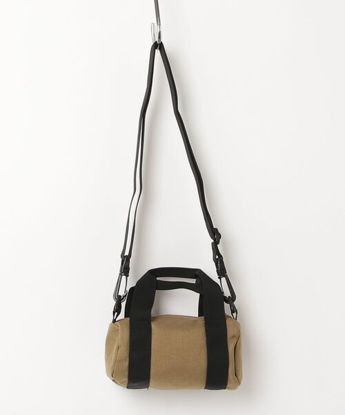 MLB(メジャーリーグベースボール)の「ロサンゼルス・ドジャース - ボストンバッグ【Los Angeles Dodgers MLB SMALL ROLL BAG BEIGE LA-R03】(ボストンバッグ・レディース・ベージュ・ONE SIZE)」の6枚目の写真