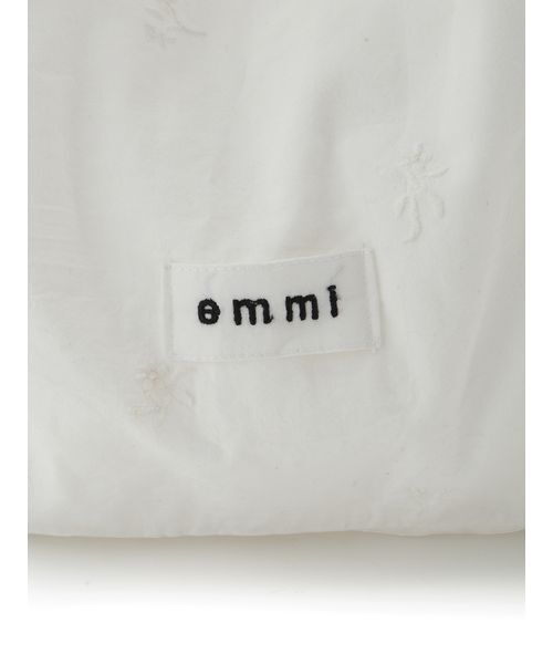 emmi（エミ）の「レースパッチワークバッグ（ハンドバッグ・レディース・ブラック/ホワイト・F）」の8枚目の写真