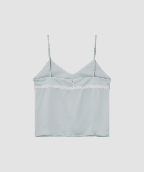 THE LILLE(ザ リル)の「Soft Satin Sleeveless_Skyblue(Tシャツ/カットソー・レディース・その他・FREE)」の3枚目の写真