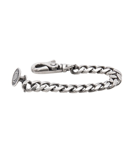 HUF(ハフ)の「BUTTON UP CLIP BRACELET(ブレスレット・メンズ・シルバー・S/M/L/XL)」の4枚目の写真