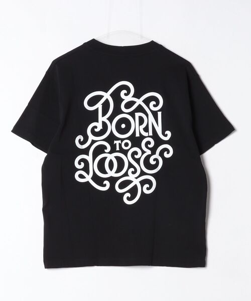 LOOSE JOINTS(ルーズジョインツ)の「【loosejoints】SPECTATOR - BORN TO LOOSE S/S TEE(Tシャツ/カットソー・メンズ・ブラック/ホワイト・S/M/L)」の3枚目の写真