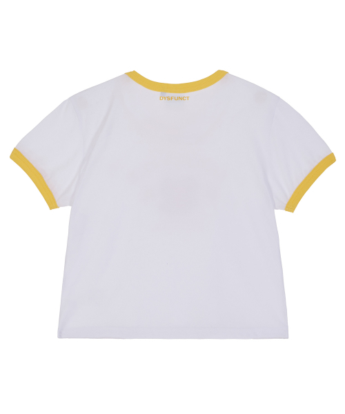 DYSFUNCT(ディスファンクト)の「LONELY CUB RINGER T-SHIRT(YELLOW)(Tシャツ/カットソー・レディース・その他・SMALL/MEDIUM)」の5枚目の写真