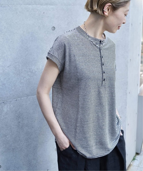 JOURNAL STANDARD LUXE(ジャーナルスタンダード ラックス)の「Ma`r’s PO(Tシャツ/カットソー・レディース・ブラックミックス/ブラック・FREE)」の2枚目の写真