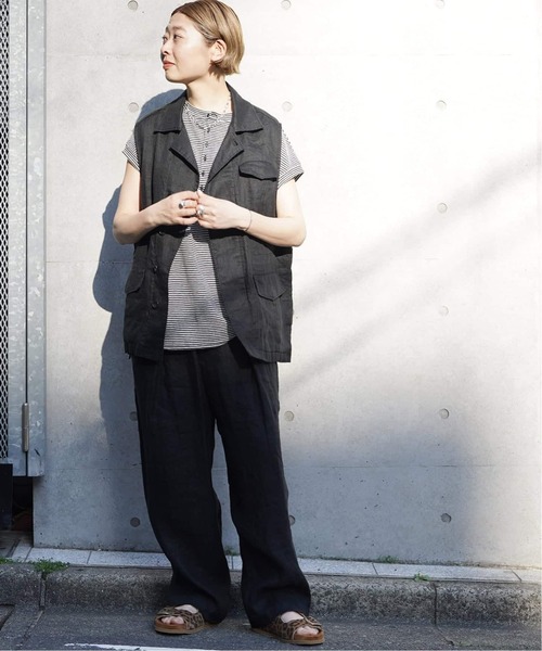JOURNAL STANDARD LUXE(ジャーナルスタンダード ラックス)の「Ma`r’s PO(Tシャツ/カットソー・レディース・ブラックミックス/ブラック・FREE)」の3枚目の写真