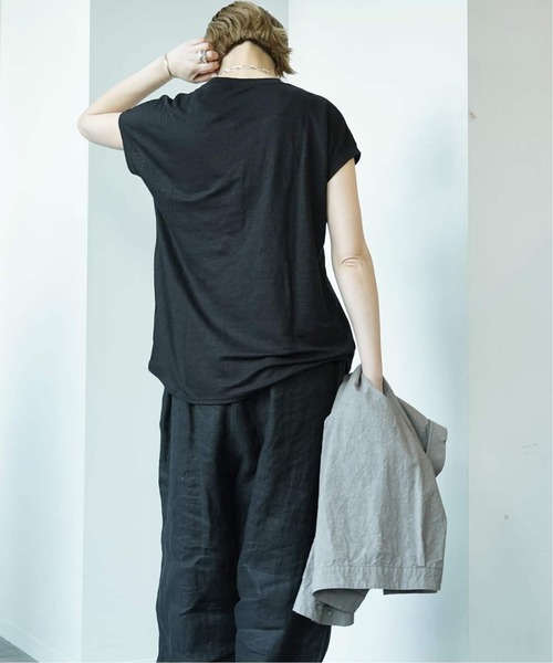 JOURNAL STANDARD LUXE(ジャーナルスタンダード ラックス)の「Ma`r’s PO(Tシャツ/カットソー・レディース・ブラックミックス/ブラック・FREE)」の4枚目の写真