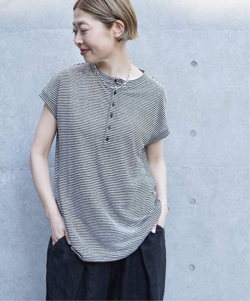 JOURNAL STANDARD LUXE(ジャーナルスタンダード ラックス)の「Ma`r’s PO(Tシャツ/カットソー・レディース・ブラックミックス/ブラック・FREE)」の6枚目の写真