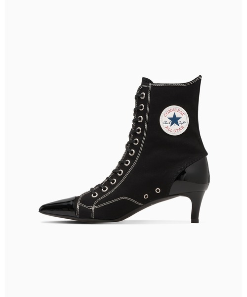 CONVERSE ALL STAR（コンバースオールスター）の「ALL STAR POLARIGE SHIN-HI / オールスター　ポラリージュ　ＳＨＩＮ－ＨＩ（スニーカー・レディース・ブラック・6/5.5/5/4.5/4/3.5/3）」の8枚目の写真