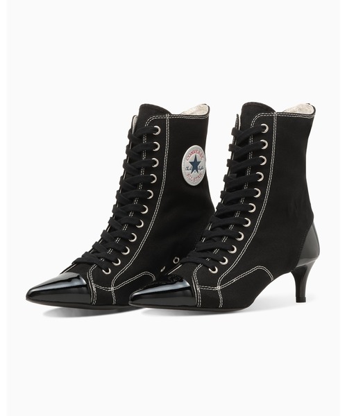 CONVERSE ALL STAR（コンバースオールスター）の「ALL STAR POLARIGE SHIN-HI / オールスター　ポラリージュ　ＳＨＩＮ－ＨＩ（スニーカー・レディース・ブラック・6/5.5/5/4.5/4/3.5/3）」の13枚目の写真