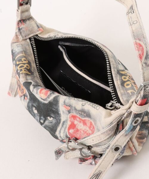Desigual(デシグアル)の「【2026秋冬新作】 キャットグラフィックコットンミニショルダーバッグ(ショルダーバッグ・レディース・マルチ・FREE)」の8枚目の写真